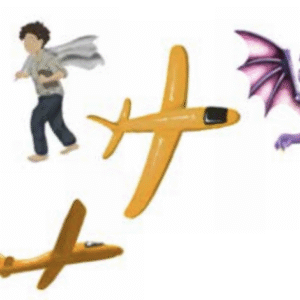 A is For Airplane Sticker Set